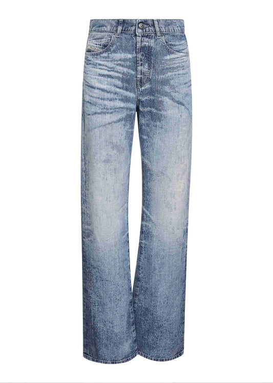 Light blue Regular Jeans 1971 D-Sent 068ty