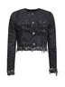 Giacca cropped De-Graffy-Fsh nera