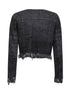 Giacca cropped De-Graffy-Fsh nera
