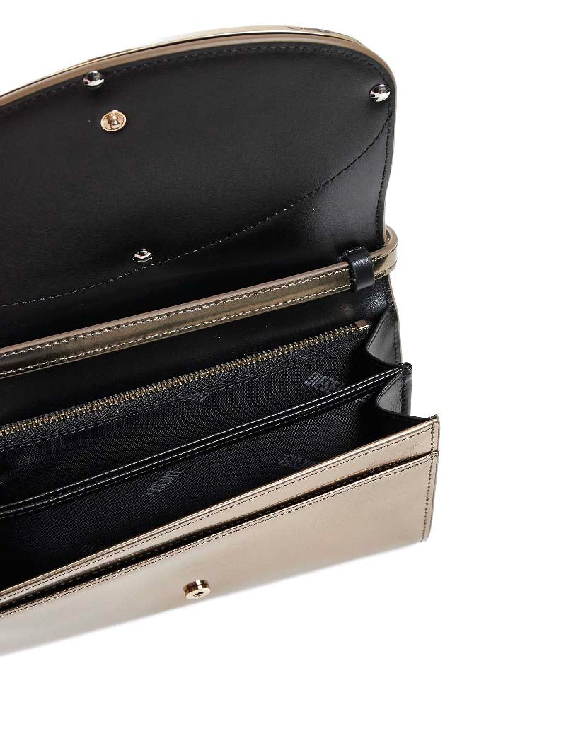 1DR laminated leather wallet bag