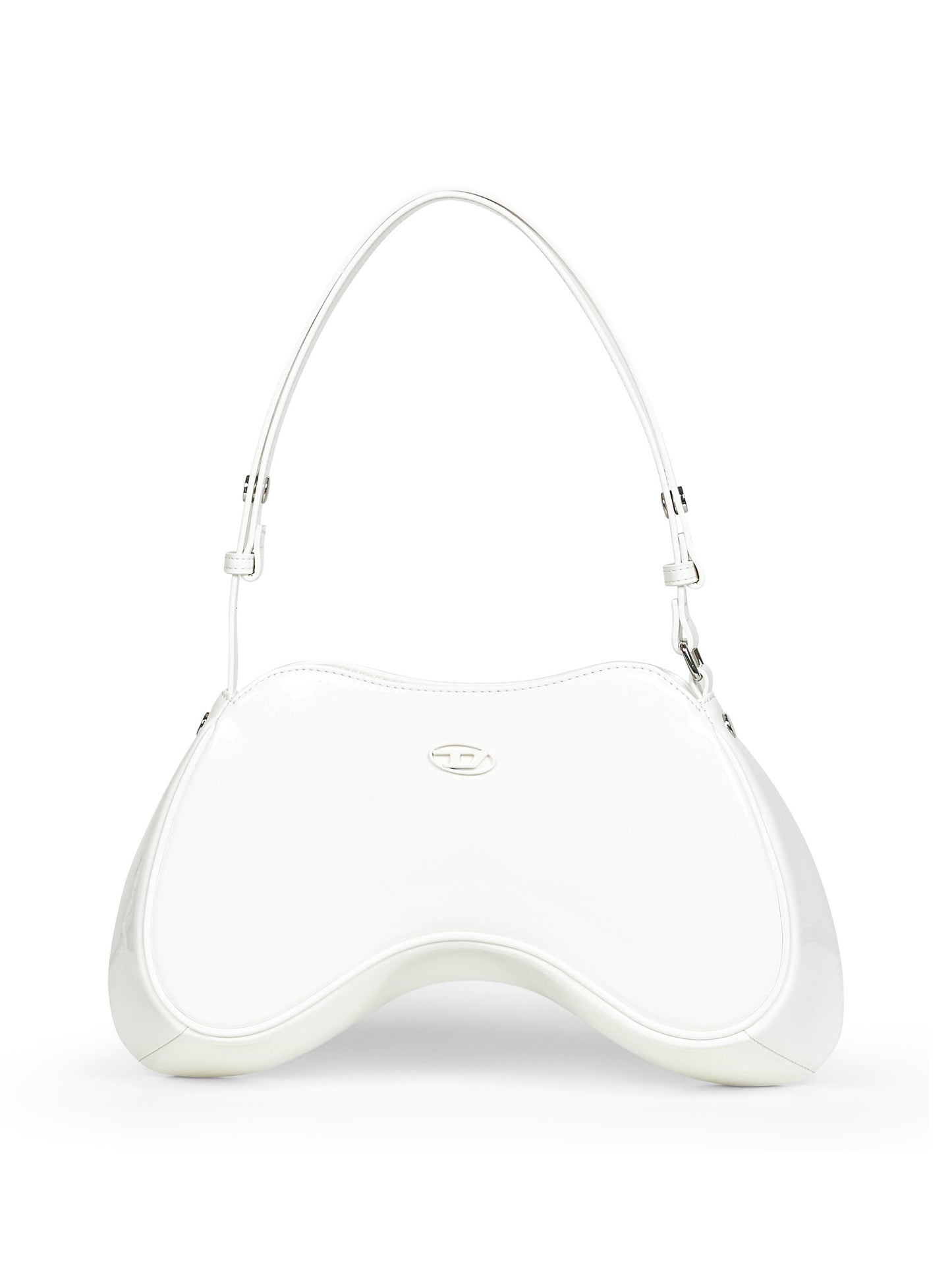 Borsa Play Shoulder bianca