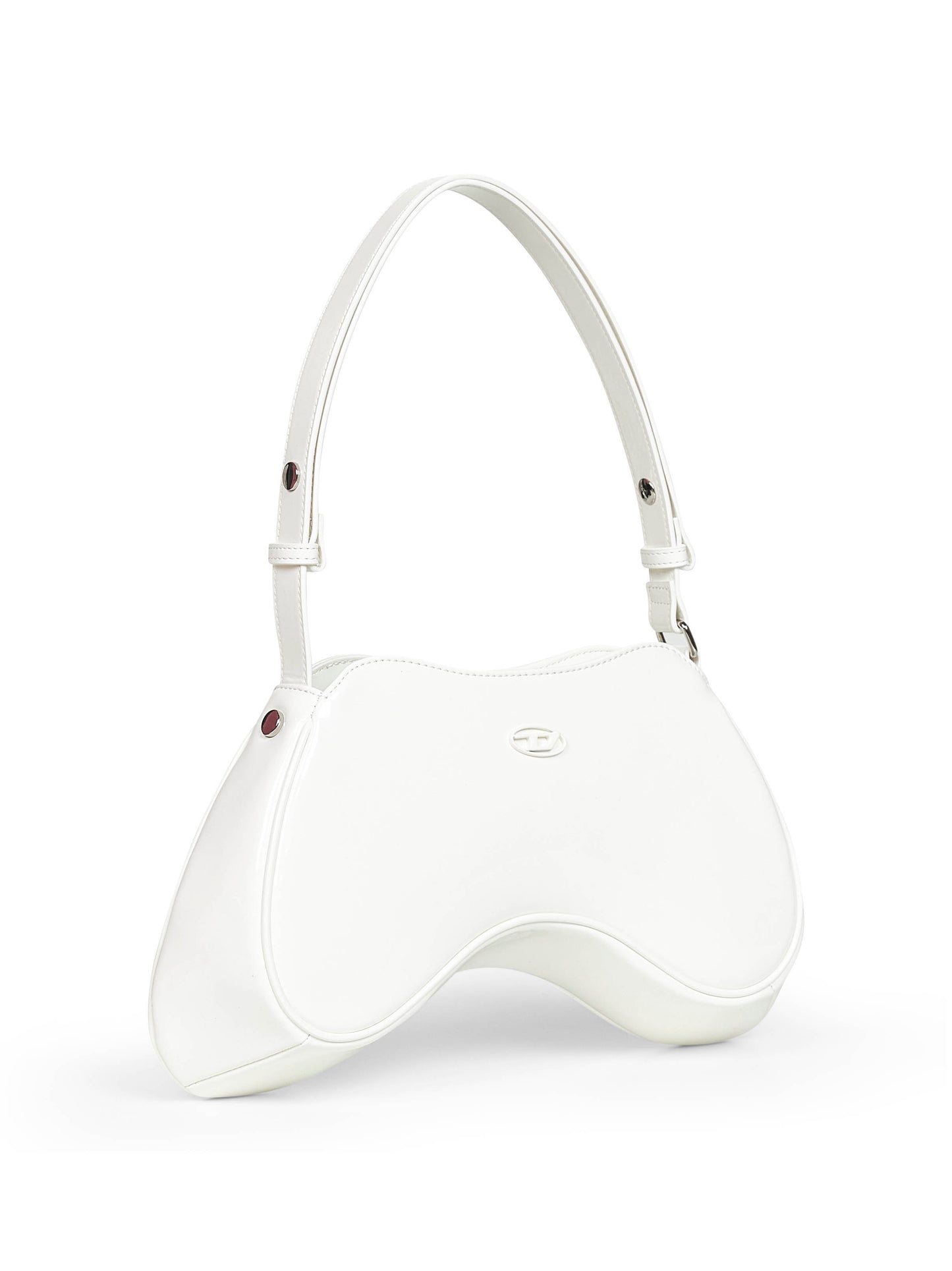Borsa Play Shoulder bianca