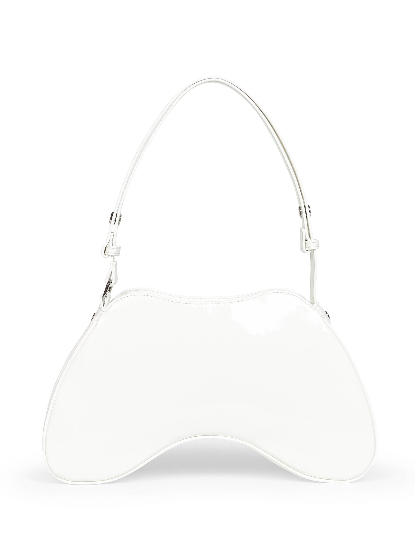 Borsa Play Shoulder bianca