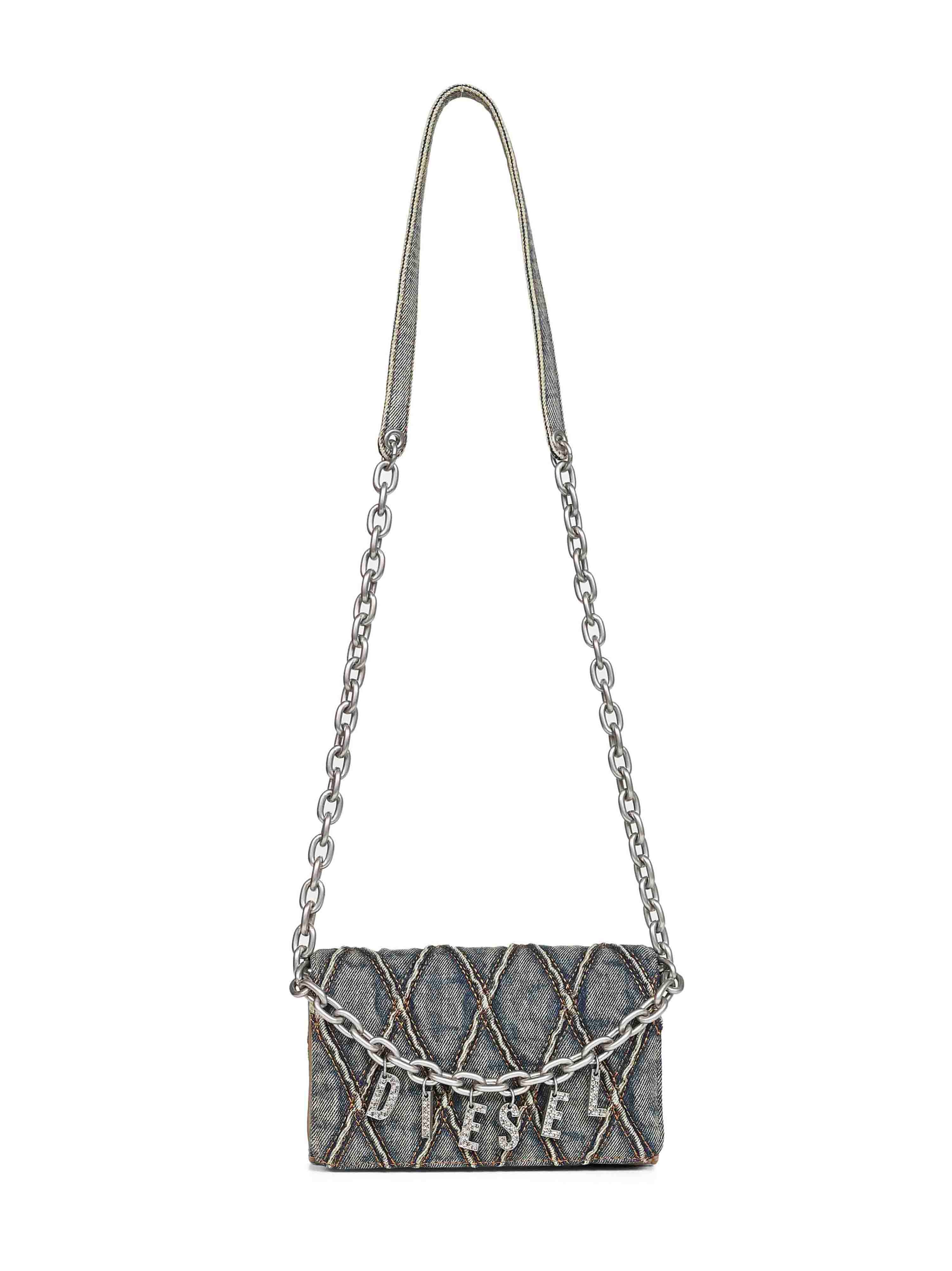 【DS25SS725】DIESEL 財布 X10281 P5570 CHARM-D WALLET STRAP DIESEL ディーゼル レディース財布（小銭入れ付き） X10281