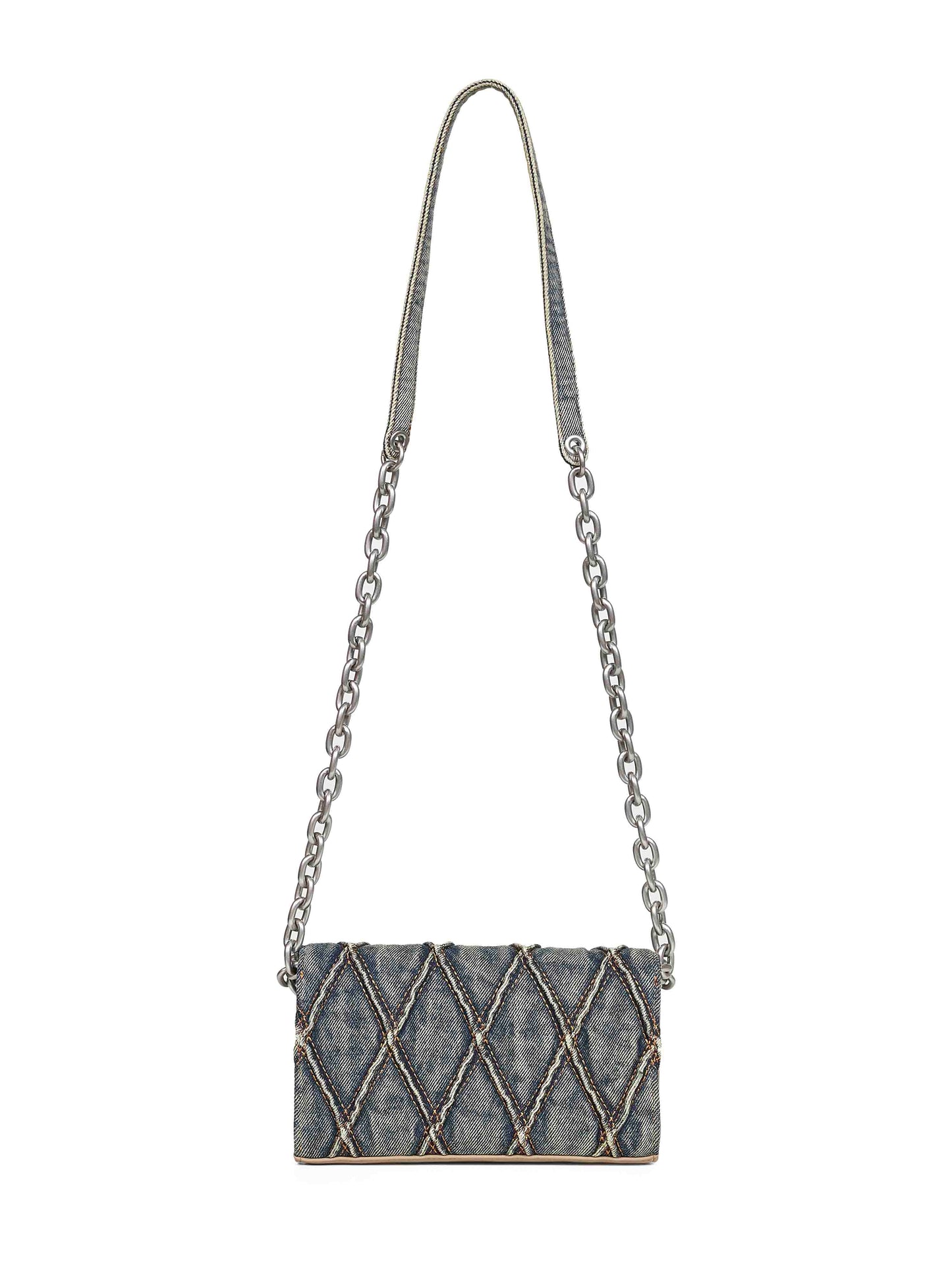 Blue Charm-D Wallet Strap wallet on chain