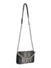 Black Charm-D Wallet Strap wallet on chain