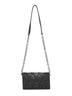 Black Charm-D Wallet Strap wallet on chain
