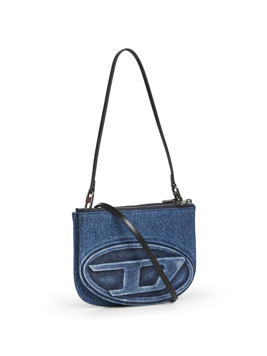 Blue 1DR Twin shoulder bag