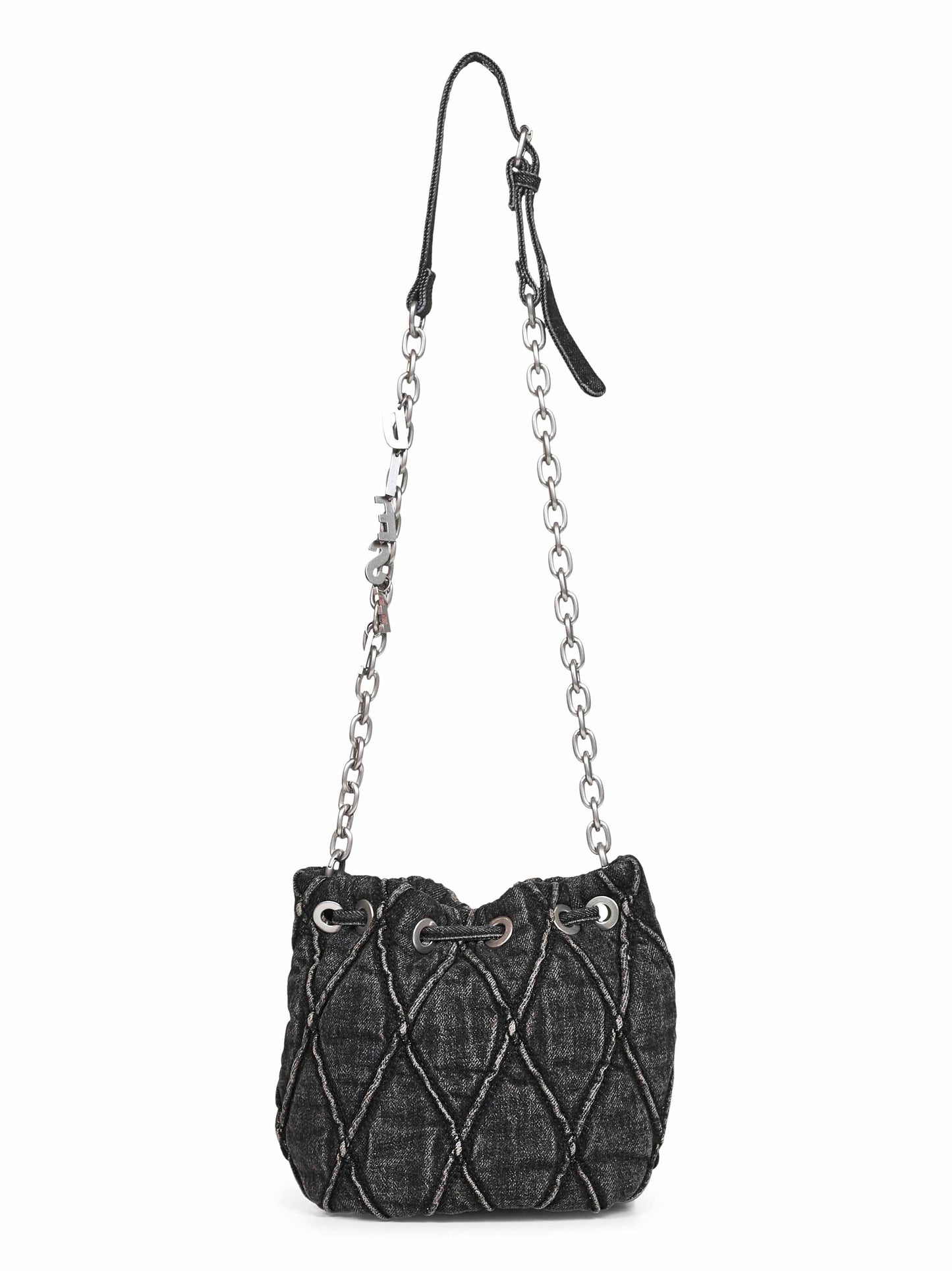 Black Charm-D Bucket S crossbody bag