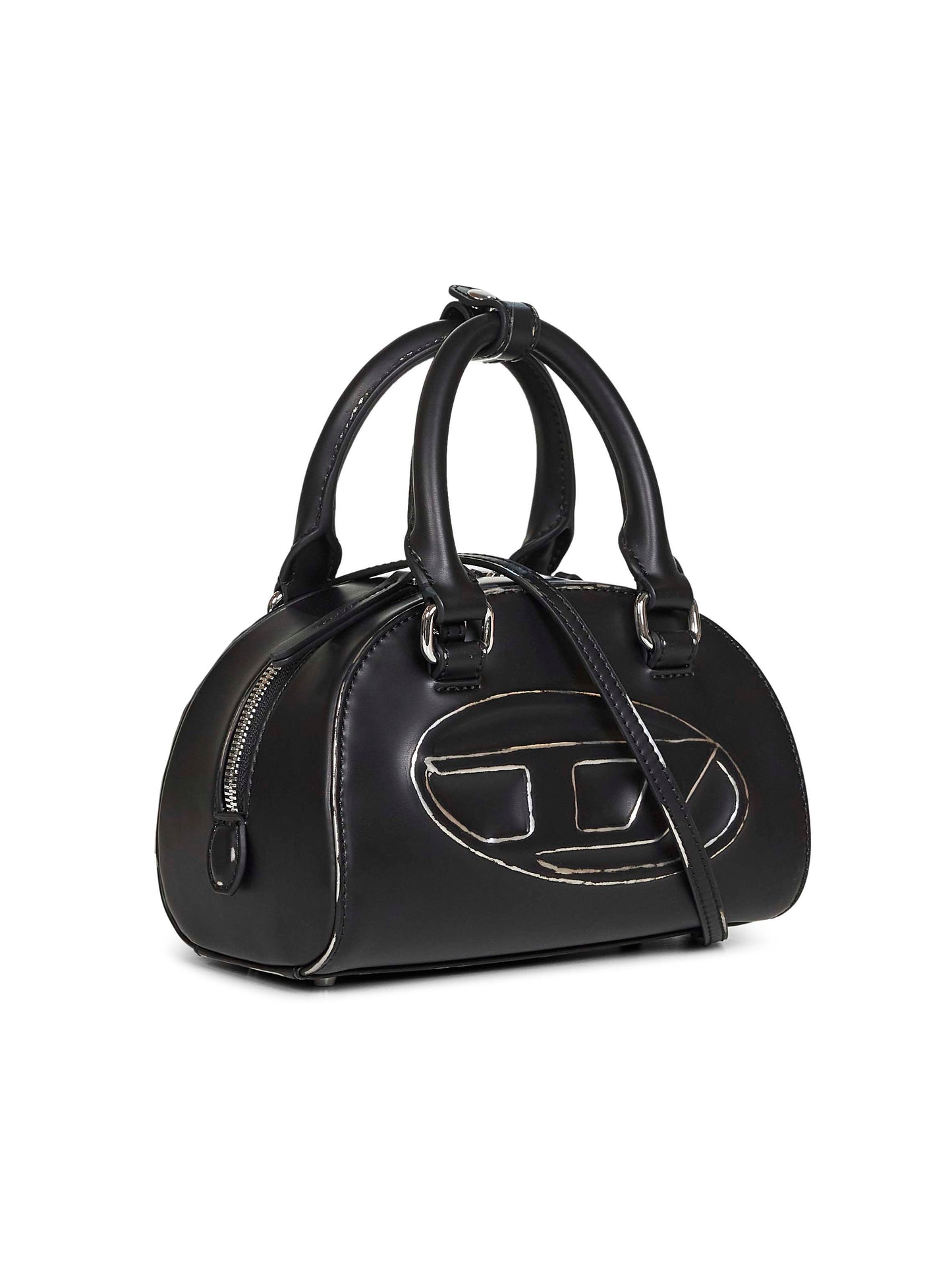 Borsa bowling mini 1DR Dome Crossbody nera