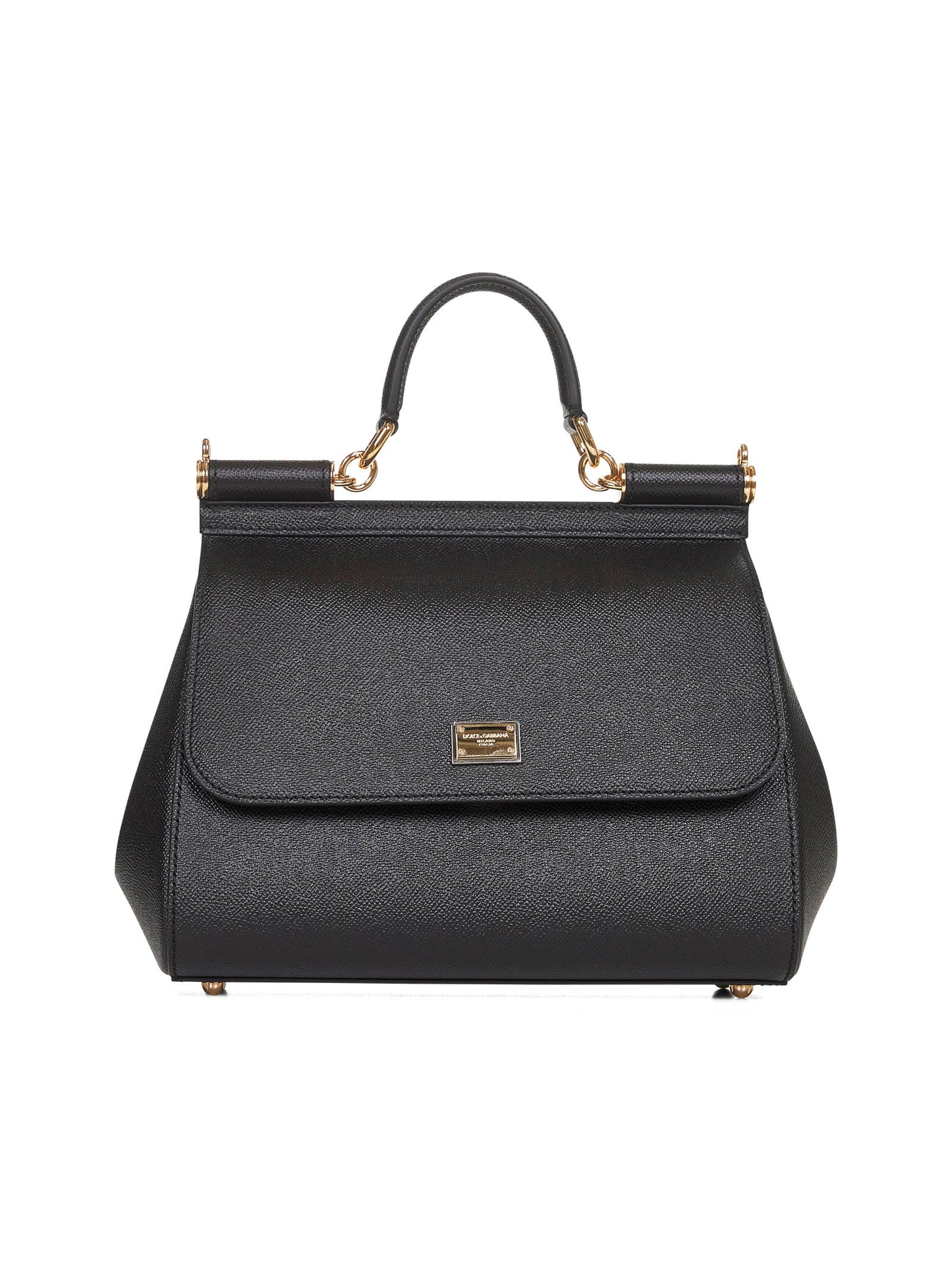 Black large Sicily handbag