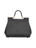 Black large Sicily handbag