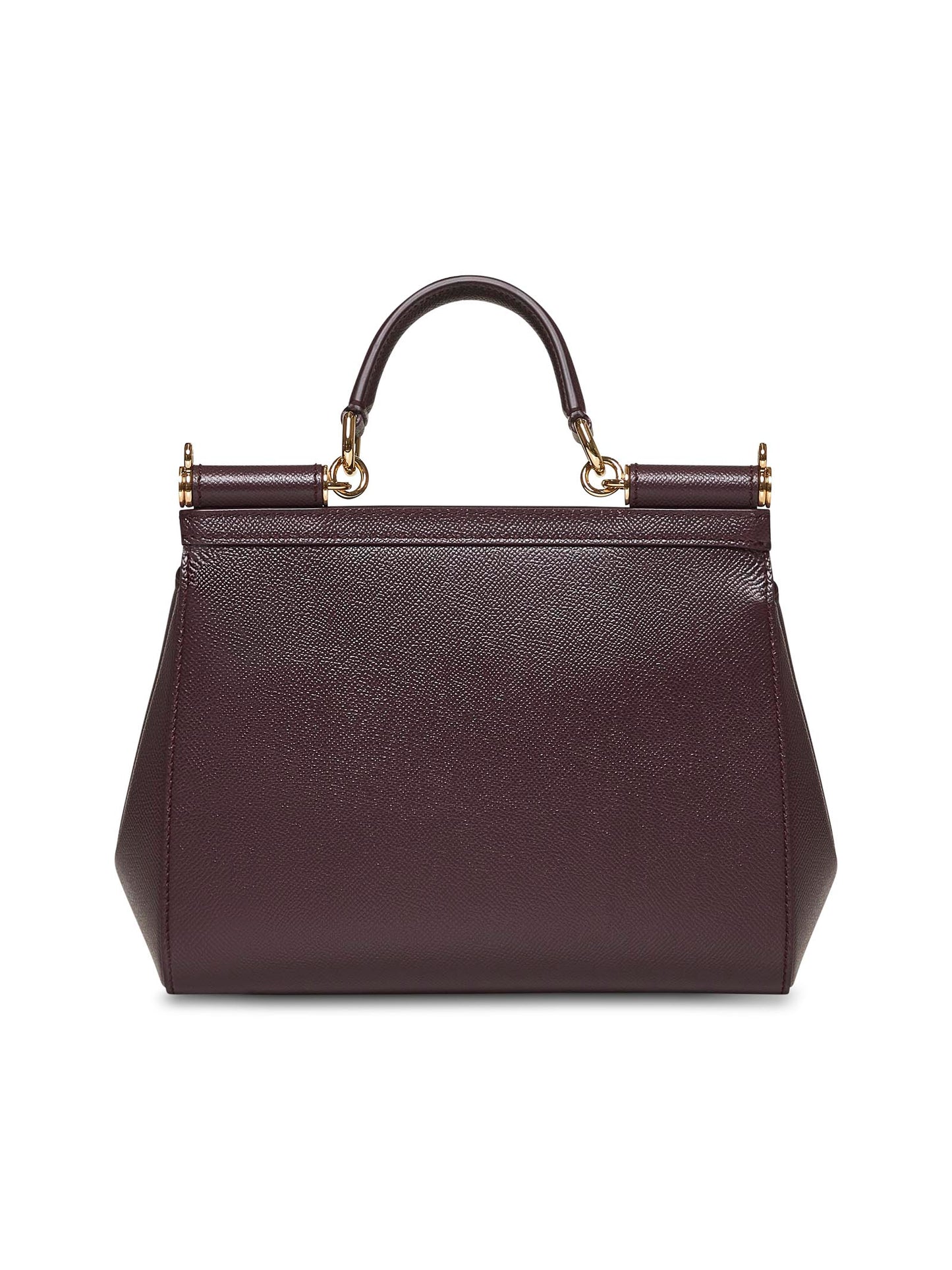 Burgundy large Sicily handbag