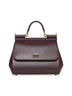 Burgundy large Sicily handbag