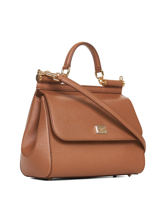 Camel large Sicily handbag
