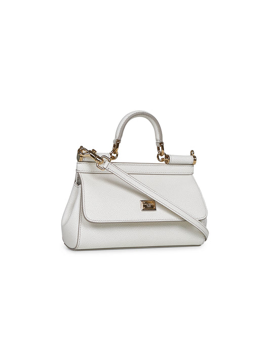 White small Sicily handbag