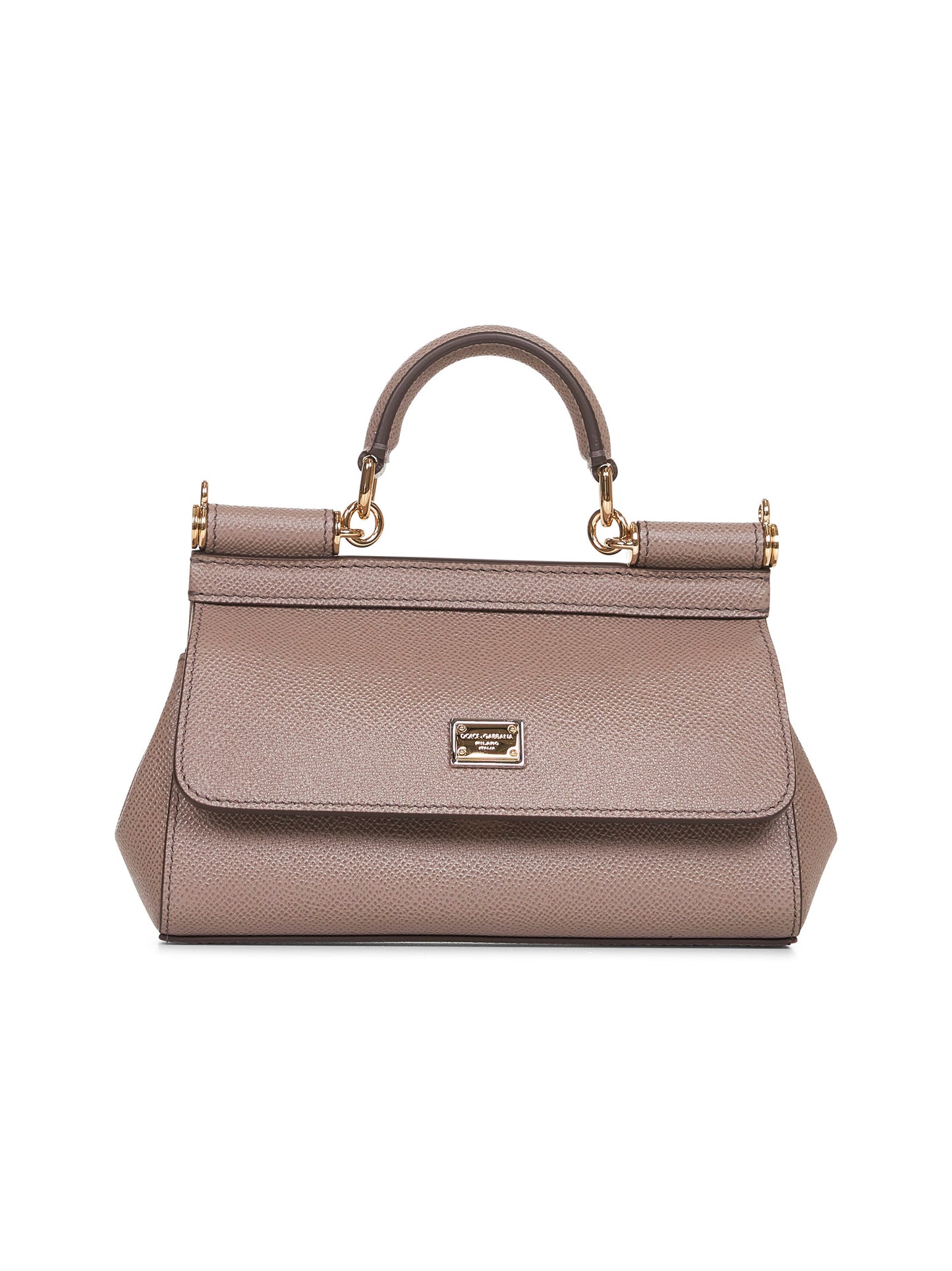 Taupe small Sicily handbag