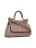 Taupe small Sicily handbag