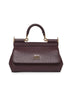 Borsa a mano Sicily piccola bordeaux