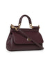 Borsa a mano Sicily piccola bordeaux