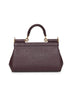 Borsa a mano Sicily piccola bordeaux
