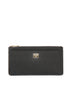 Large black Dauphine leather card case