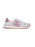 White and pink DG CUSHION sneakers