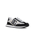 White and black DG CUSHION sneakers
