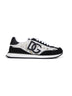 White and black DG CUSHION sneakers