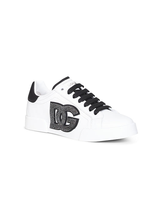 White Portofino Light Strobel sneakers