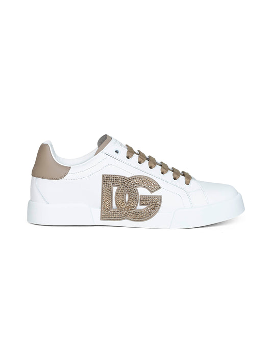 White Portofino Light Strobel sneakers
