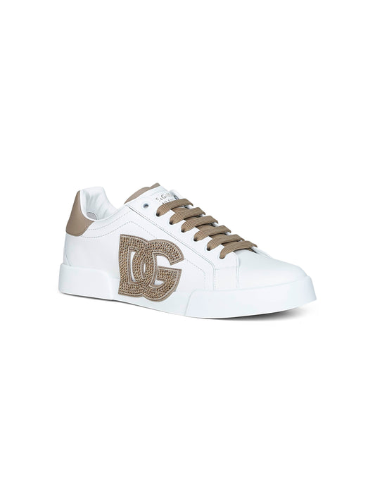 White Portofino Light Strobel sneakers