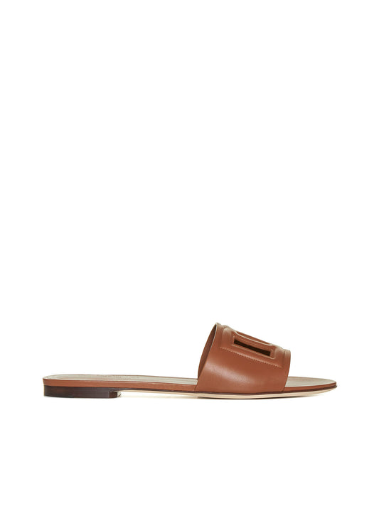 Calfskin slides by Dolce & Gabbana