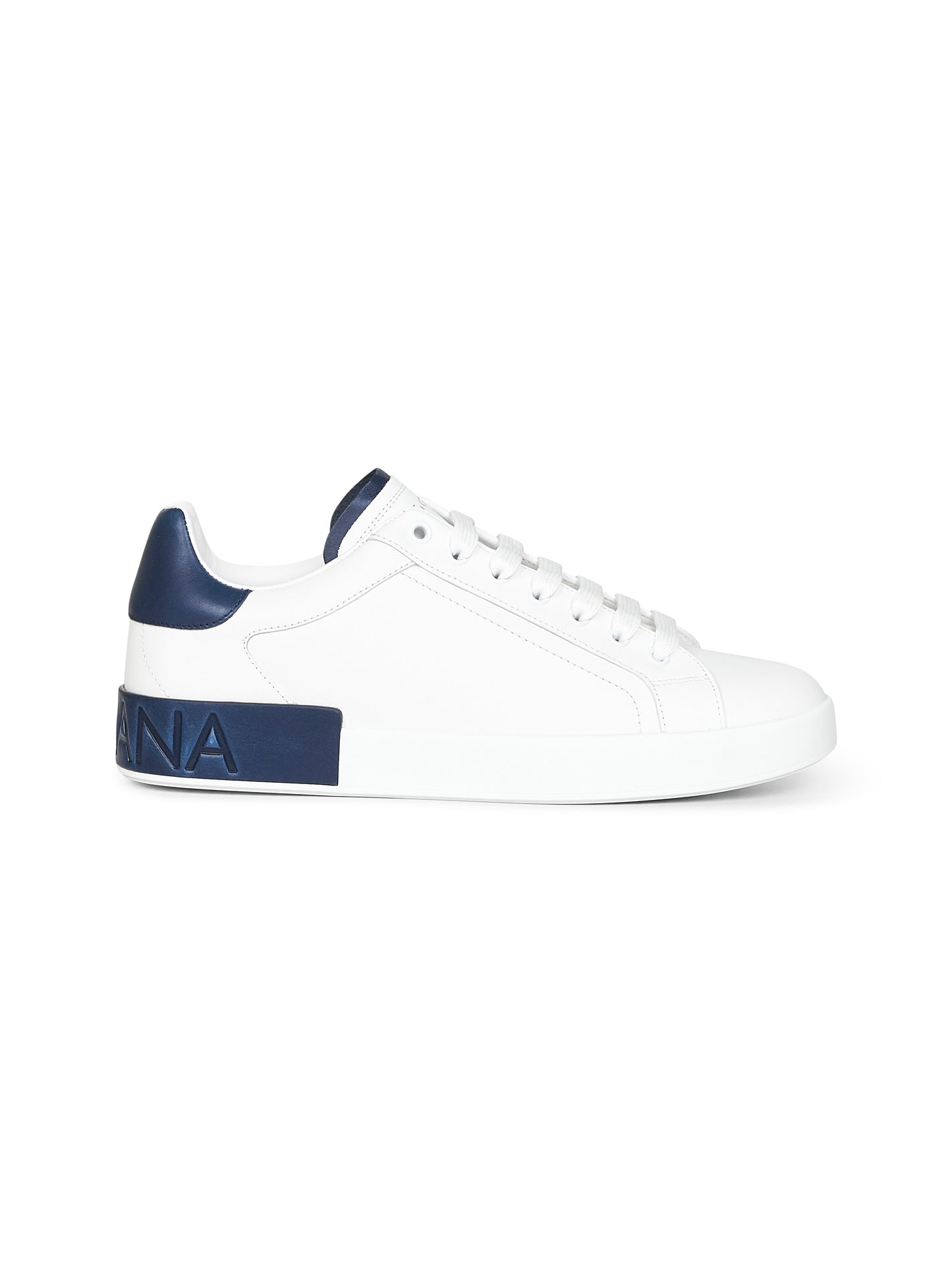 White calf leather Portofino sneakers