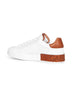 White calf leather Portofino sneakers