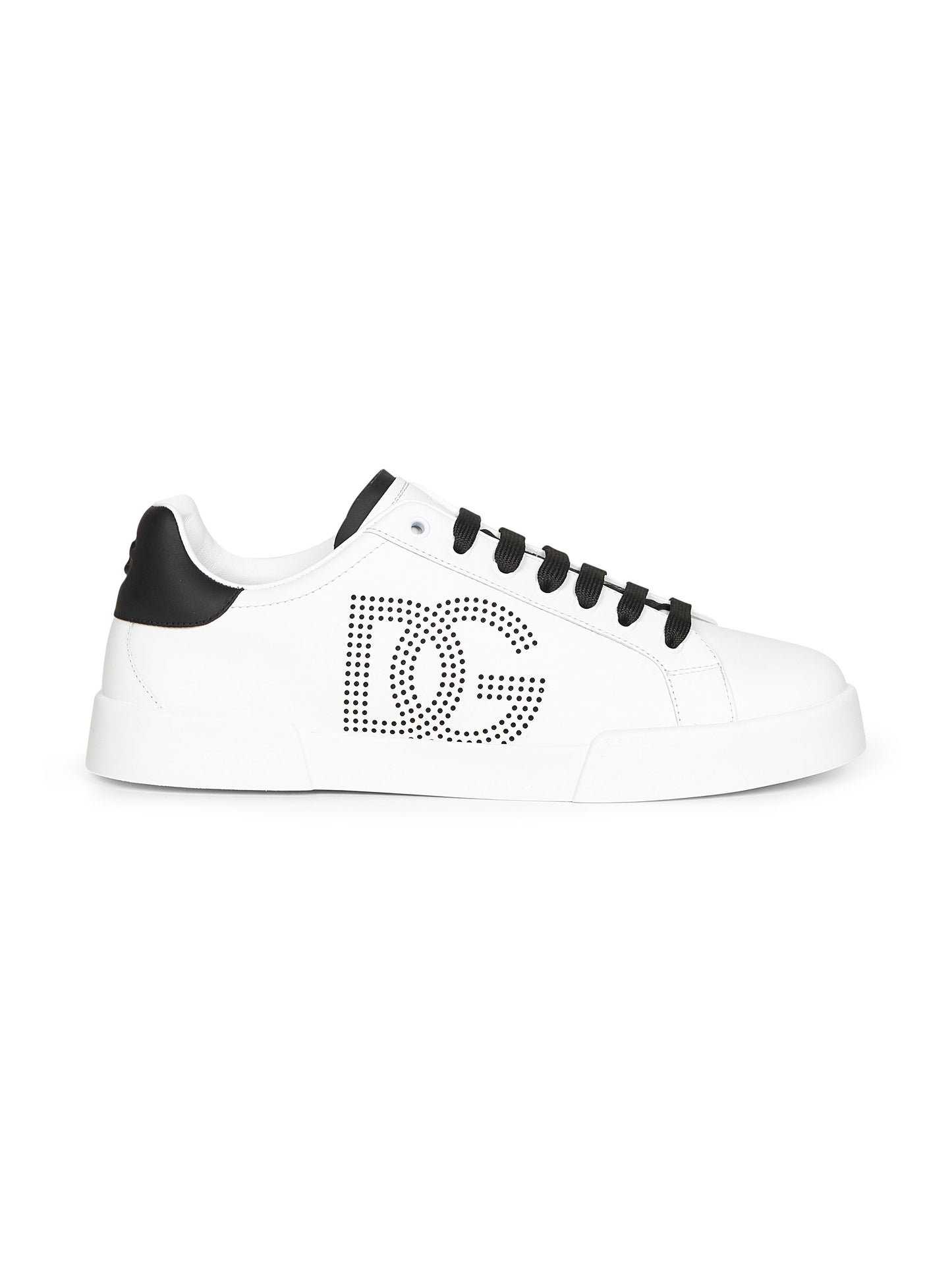 White calf leather Portofino sneakers