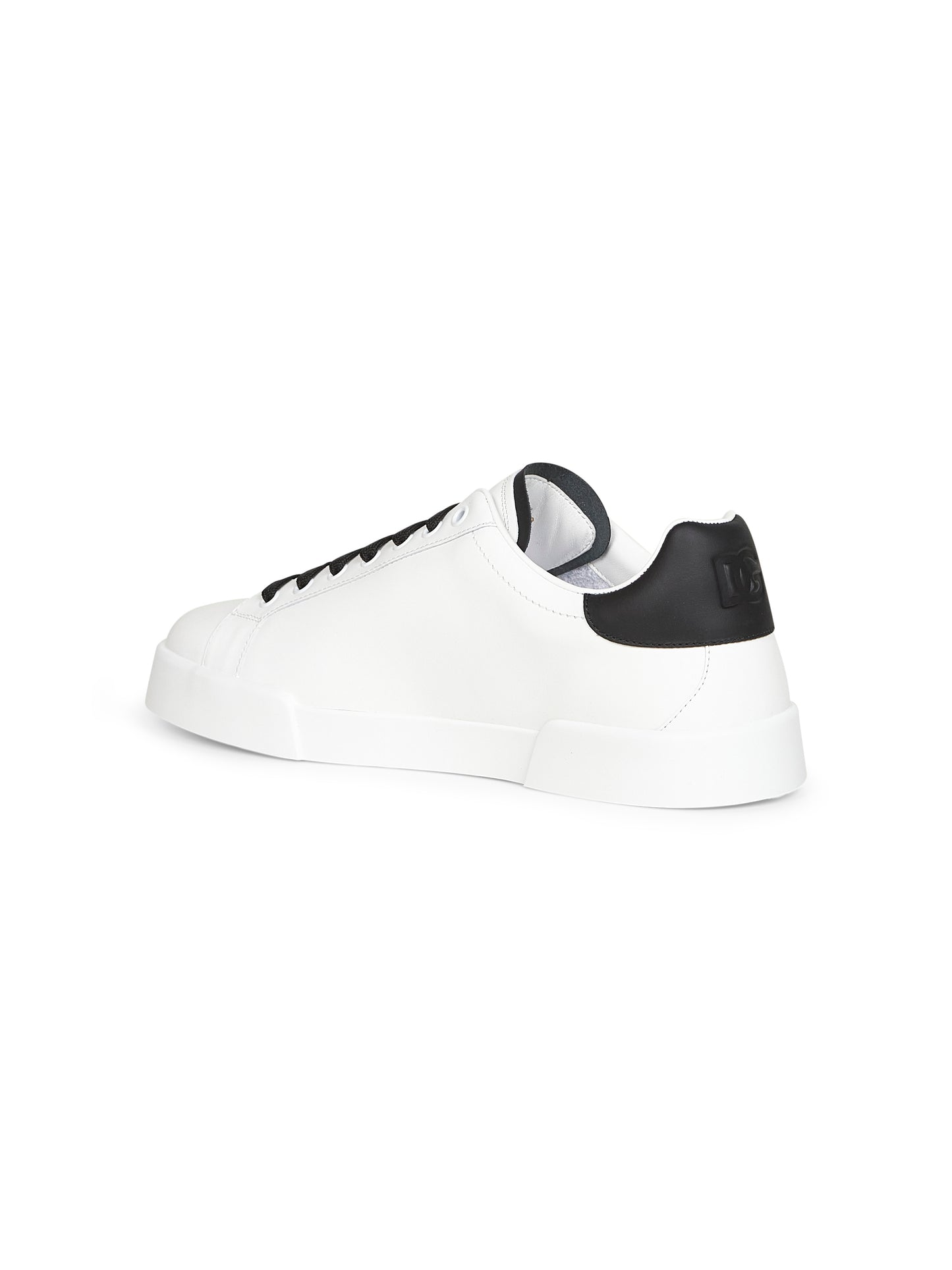 White calf leather Portofino sneakers