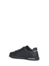 Black calfskin nappa Portofino sneakers