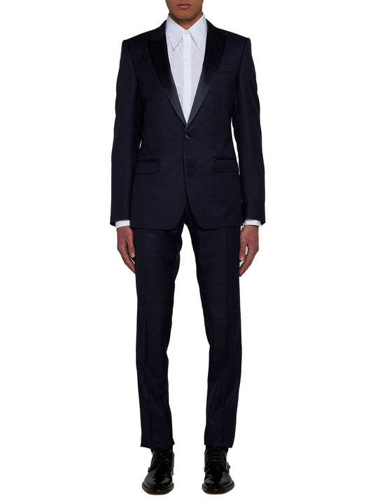 Wool single-breasted blazer