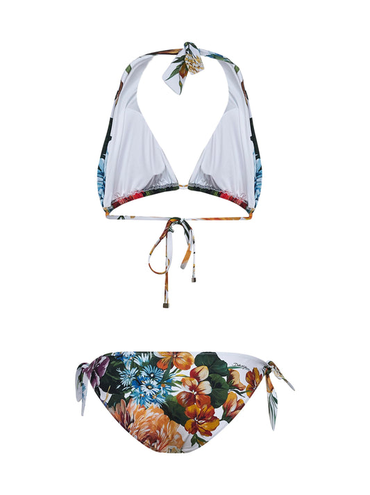 Bikini triangolo stampa Fiori