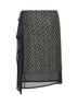 Gonna midi con stampa Dries Van Noten