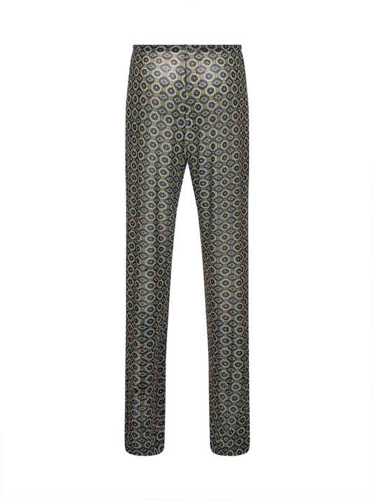Pantaloni in jersey con applicazioni