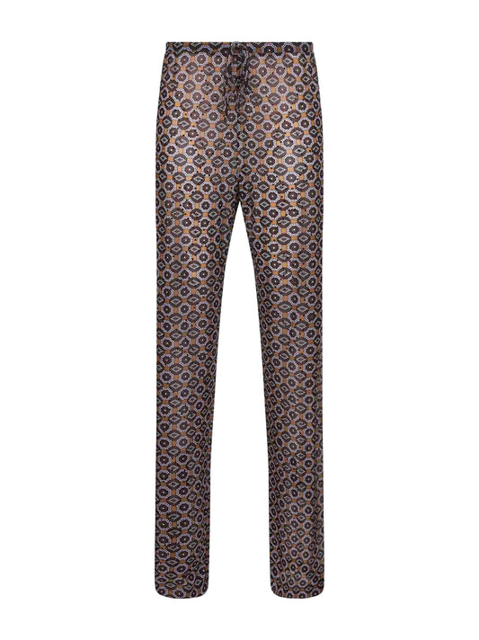 Pantaloni in jersey con applicazioni
