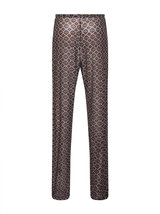 Pantaloni in jersey con applicazioni
