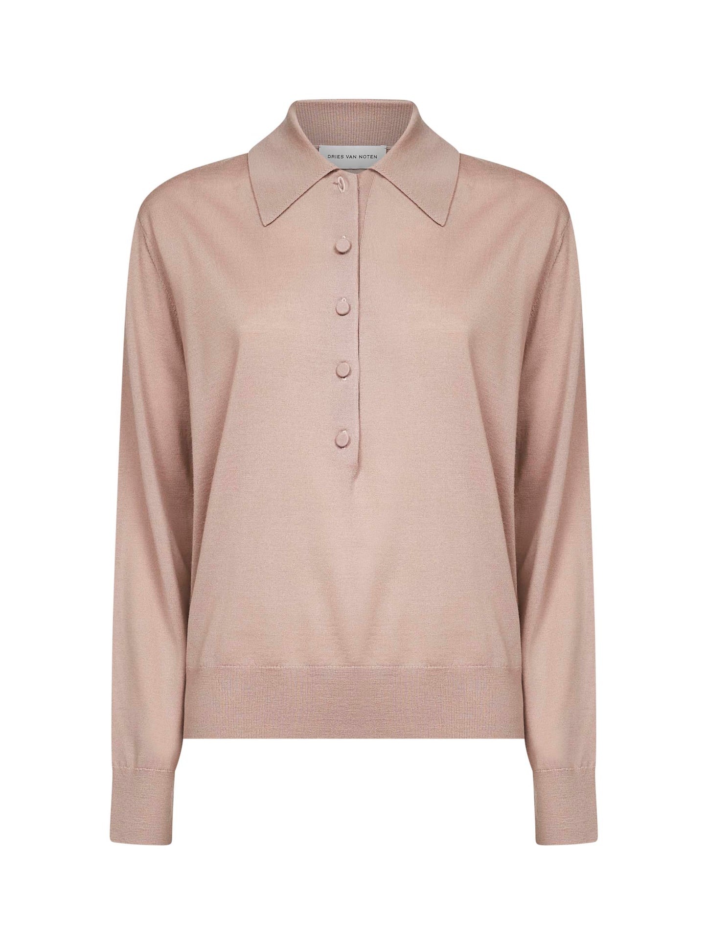 Maglia "Polo" in lana<BR/>