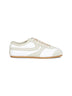 Sneakers in nappa bianca