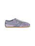 Mauve suede sneakers