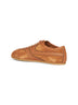 Sneakers in pelle scamosciata cammello