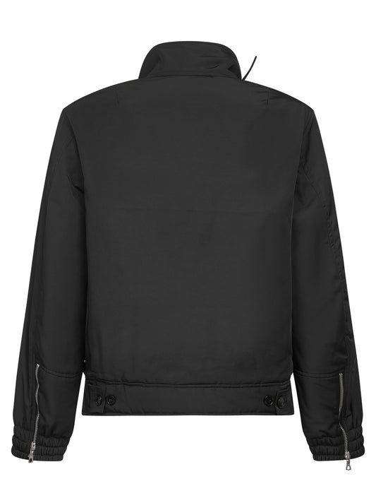 Black nylon Shell jacket