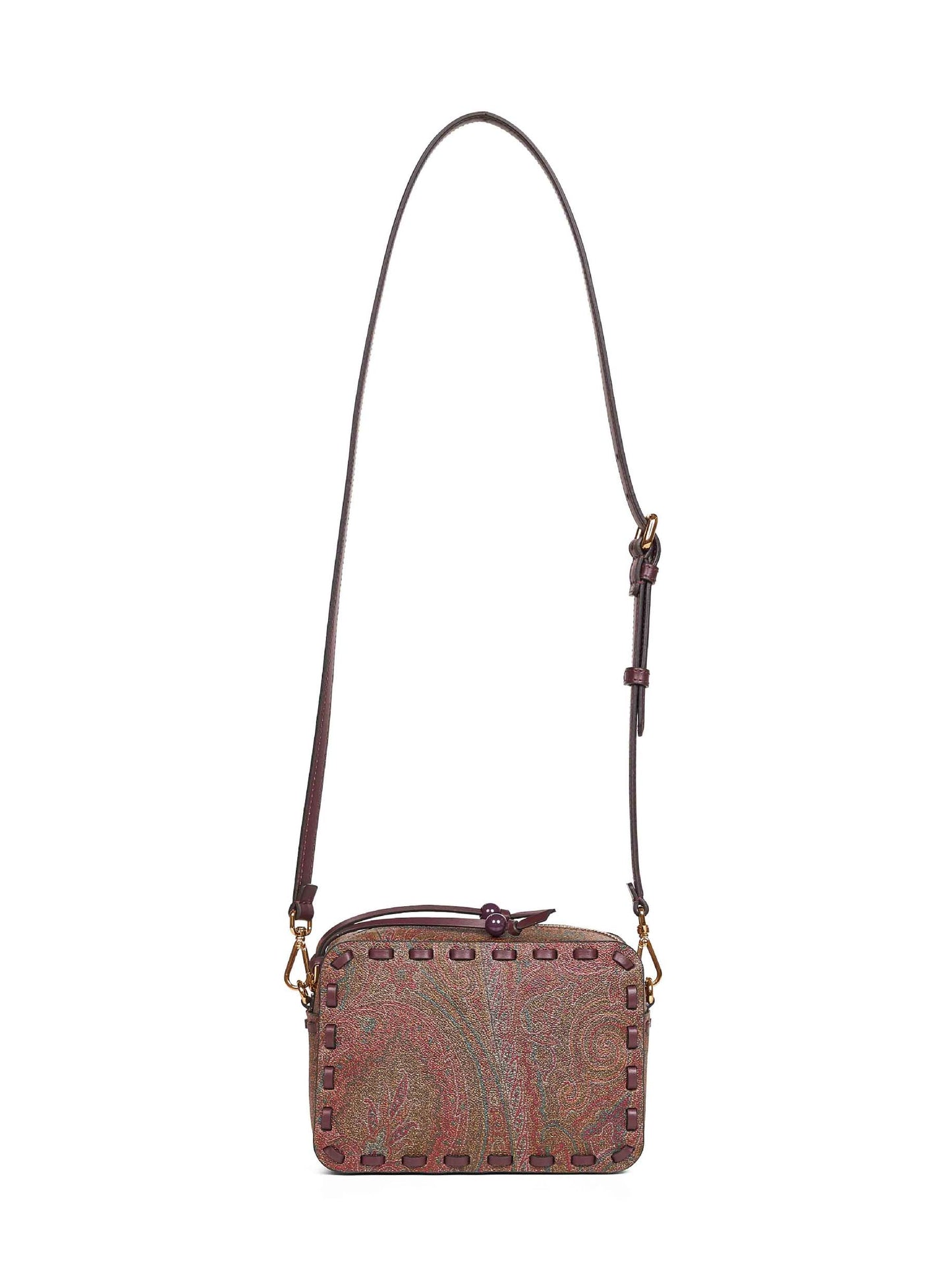 Brown Arnica 1984 Paisley crossbody bag